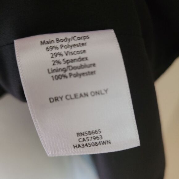 halogen plus size glen paid single button blazer charcoal grey size 16W - Picture 5 of 6